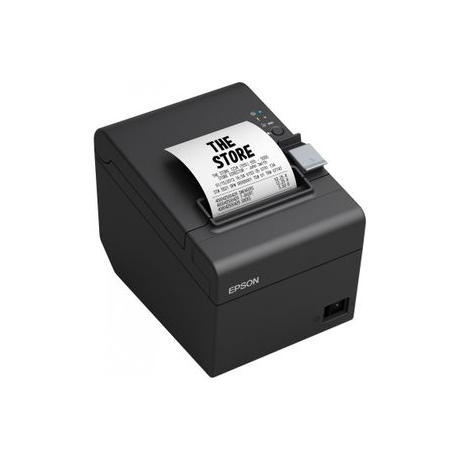 Epson TM T20III - Receipt printer - thermal line - Roll (7.95 cm) - 203 x 203 dpi - up to 250 mm / sec - USB 2.0, serial - cutter - black - 12