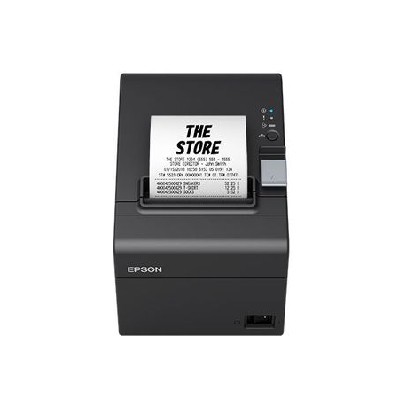 Epson TM T20III - Receipt printer - thermal line - Roll (7.95 cm) - 203 x 203 dpi - up to 250 mm / sec - USB 2.0, serial - cutter - black - 13