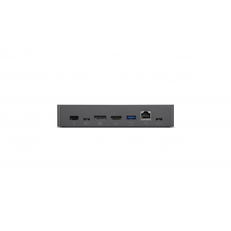 Lenovo Thunderbolt 3 Essential Dock - Port replicator - Thunderbolt 3 - HDMI, DP - GigE - 135 Watt - for ThinkPad L13 Yoga Gen 3; P1 Gen 5; T14s Gen 3; X1 Carbon Gen 10; X1 Nano Gen 2 - 3