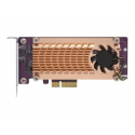 QNAP QM2-2P-244A - Storage controller - PCIe - low profile - PCIe 2.0 x4 - for QNAP TS-1232, 1277, 253, 453, 473, 677, 832, 853, 877, 977, TVS-2472, 473, 673, 872, 873