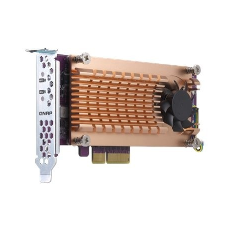 DUAL M.2 22110/2280 PCIE SSD (PCIe, 2 x M.2, NVMe, PCIe Gen2 x4)