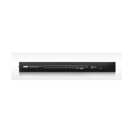 ATEN VS1808T HDMI Over Cat 5 Splitter - Video / audio extender - HDMI - over CAT 5 - 8 ports - up to 60 m - 3