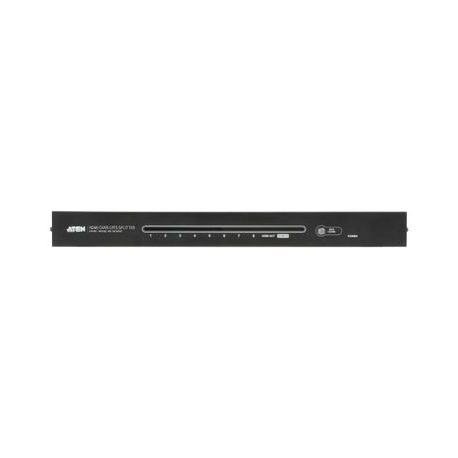 ATEN VS1808T HDMI Over Cat 5 Splitter - Video / audio extender - HDMI - over CAT 5 - 8 ports - up to 60 m - 4
