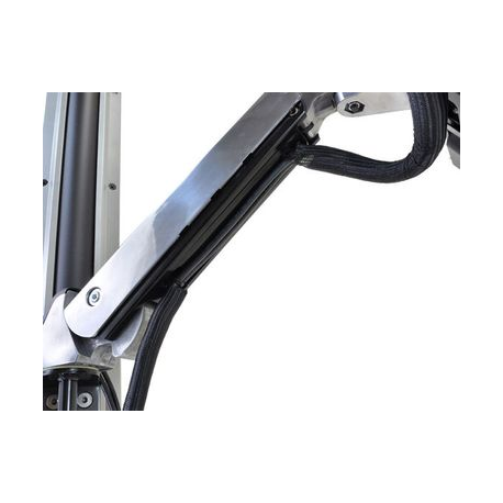 Ergotron StyleView - Mounting kit (wrist rest, track mount bracket kit, height adjust bracket, keyboard tray with left / right mouse tray, barcode scanner and mouse holder, combo arm) - for LCD display  /  PC equipment - white - screen size: up to 24" - 6