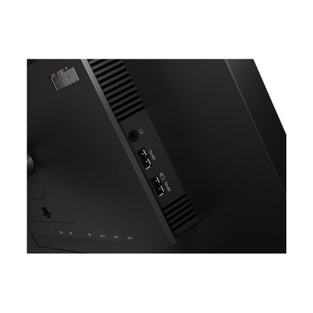Lenovo ThinkVision P27q-20 - LED monitor - 27" - 2560 x 1440 QHD - IPS - 350 cd / m² - 1000:1 - 4 ms - HDMI, DisplayPort - raven black - 11