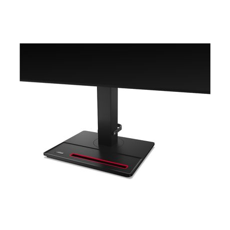 Lenovo ThinkVision P27q-20 - LED monitor - 27" - 2560 x 1440 QHD - IPS - 350 cd / m² - 1000:1 - 4 ms - HDMI, DisplayPort - raven black - 13