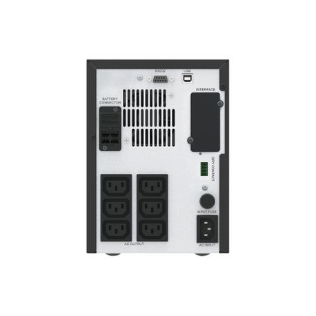 APC Easy UPS SMV SMV1000CAI - UPS - AC 220 / 230 / 240 V - 700 Watt - 1000 VA - 2 x battery - 7 Ah - 7 Ah - RS-232, USB - output connectors: 6 - 1