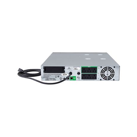 APC Smart-UPS 1000VA LCD RM - UPS (rack-mountable) - AC 120 V - 700 Watt - 1000 VA - USB - output connectors: 6 - 2U - black - with APC SmartConnect - for P / N: NBWL0356A, SCL500RM1UC, SCL500RM1UNC, SMTL1000RM2UC, SMTL750RM2UC, SMX3000HVTUS - 2