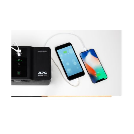 APC Back-UPS BE850G2 - UPS - AC 230 V - 520 Watt - 850 VA - output connectors: 8 - black - 4