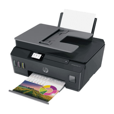 HP Smart Tank 530 - Multifunction printer - colour - ink-jet - Legal (216 x 356 mm) (original) - A4 / Legal (media) - up to 10 ppm (copying) - up to 11 ppm (printing) - 100 sheets - USB 2.0, Wi-Fi(n), Bluetooth - 4