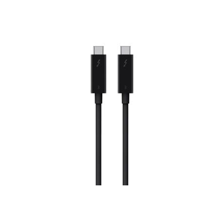 THUNDERBOLT 3 CABLE 40 GBPS 5A (USB-C Thunderbolt 3, 40Gbps, 2m, black)