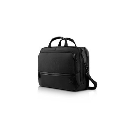 Dell Premier Briefcase 15 - Notebook carrying case - 15" - black with metal logo - for Latitude 54XX, 55XX; Precision 35XX, 55XX, 75XX; Vostro 15 3510, 15 7510; XPS 15 95XX - 1
