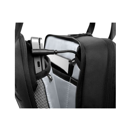 Dell Premier Briefcase 15 - Notebook carrying case - 15" - black with metal logo - for Latitude 54XX, 55XX; Precision 35XX, 55XX, 75XX; Vostro 15 3510, 15 7510; XPS 15 95XX - 8