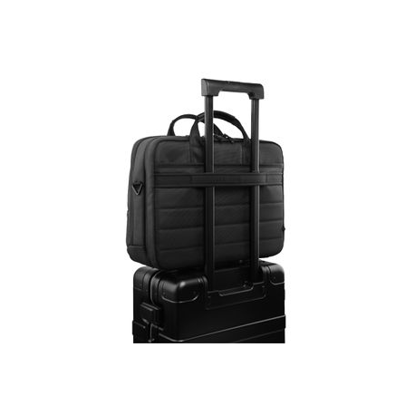 Dell Premier Briefcase 15 - Notebook carrying case - 15" - black with metal logo - for Latitude 54XX, 55XX; Precision 35XX, 55XX, 75XX; Vostro 15 3510, 15 7510; XPS 15 95XX - 11