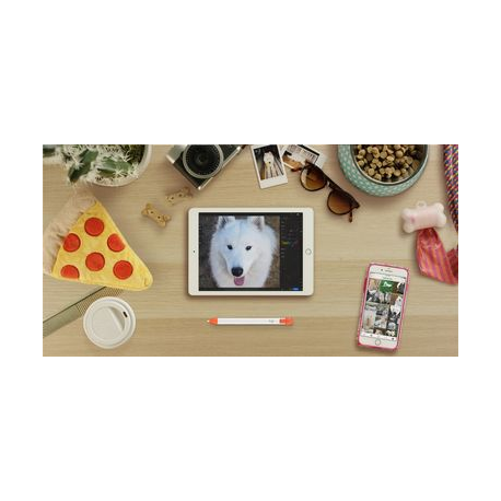 Logitech Crayon - Digital pen - wireless - intense sorbet - 16