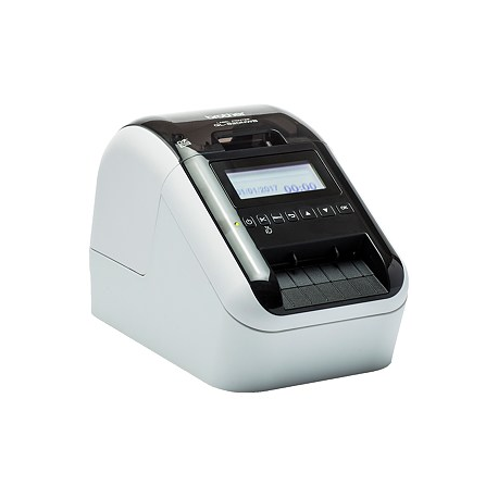 Brother QL-820NWB Thermal, Label Printer, Wi-Fi, Black, White