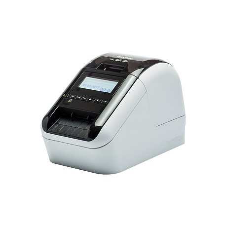 Brother QL-820NWB Thermal, Label Printer, Wi-Fi, Black, White