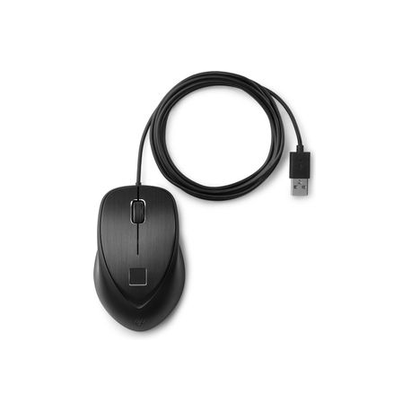 HP Fingerprint - Mouse - laser - 3 buttons - wired - USB - for ZBook 15u G6, 17 G6, Create G7, Studio G8; ZBook Firefly 15 G7; ZBook Fury 15 G7, 17 G7 - 1