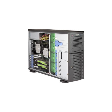 4U BARE 2XPHI C621 8X3.5HS (Dual Socket P (LGA 3647), 16x DIMM DDR4, Intel C621, 10x SATA III, 2x NVMe, 2x RJ-45, USB 3.0/3.1, V