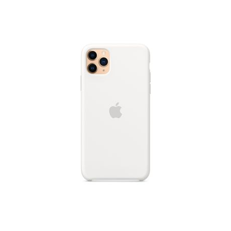 iPhone 11 Pro Max Silicone Case - White