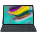Samsung Book Cover Keyboard EJ-FT720 - Keyboard and folio case - POGO pin - black - for Galaxy Tab S5e