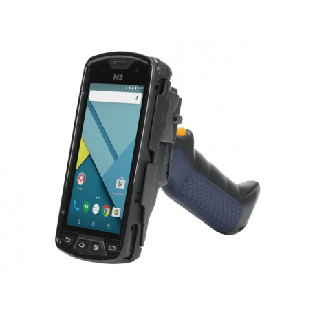 Mobilis PROTECH - Back cover for data collection terminal - black - for M3 SM10, SM15 - 2