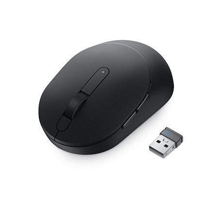 Dell Mobile Pro MS5120W - Mouse - optical - 7 buttons - wireless - 2.4 GHz, Bluetooth 5.0 - black - with 3 years Advanced Exchange Service - 4