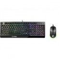 MSI Vigor GK30 combo - Keyboard and mouse set - backlit - USB - white