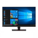 Lenovo ThinkVision T27q-20 - LED monitor - 27" - 2560 x 1440 QHD - IPS - 350 cd / m² - 1000:1 - 4 ms - HDMI, DisplayPort - raven black