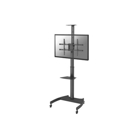 NewStar Mobile Flat Screen Floor Stand (height: 130-162 cm), 37-70", c:Black