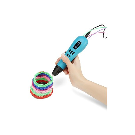 Gembird Multi-filament 3D printing pen, ABS/PLA filament, blue