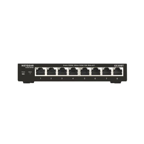 Netgear S350 Smart 8-Port Gigabit Switch Metal (GS308T)