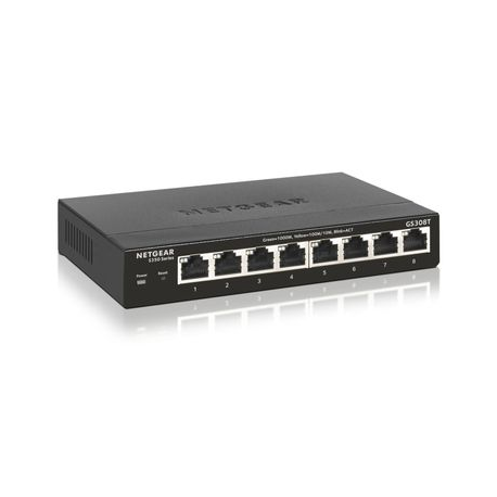 Netgear S350 Smart 8-Port Gigabit Switch Metal (GS308T)