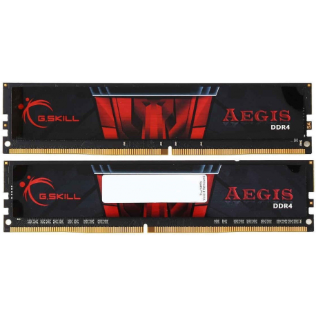 G.Skill AEGIS - DDR4 - kit - 16 GB: 2 x 8 GB - DIMM 288-pin - 2666 MHz / PC4-21300 - CL19 - 1.2 V - unbuffered - non-ECC - 3