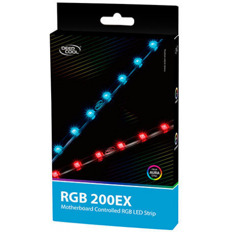 Deepcool Motherboard Controlled RGB LED Strip RGB 200 EX