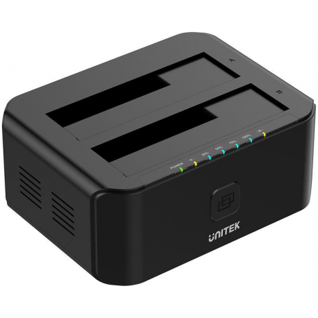 Unitek Dual HDD USB 3.0 docking station + offline clone function, Y-3032