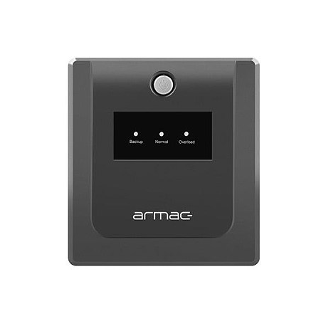 Armac Home 1000E - UPS - AC 145 - 290 V - 650 Watt - 1000 VA - USB - output connectors: 4 - 3