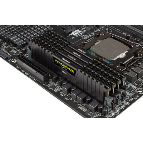 CORSAIR Vengeance LPX - DDR4 - kit - 32 GB: 2 x 16 GB - DIMM 288-pin - 2133 MHz  /  PC4-17000 - CL13 - 1.2 V - unbuffered - non-ECC - black - 4