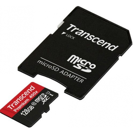 Transcend 128GB MICROSDXC CLASS10 U1 (128GB, microSDXC/SDHC, Class 10, UHS-I)