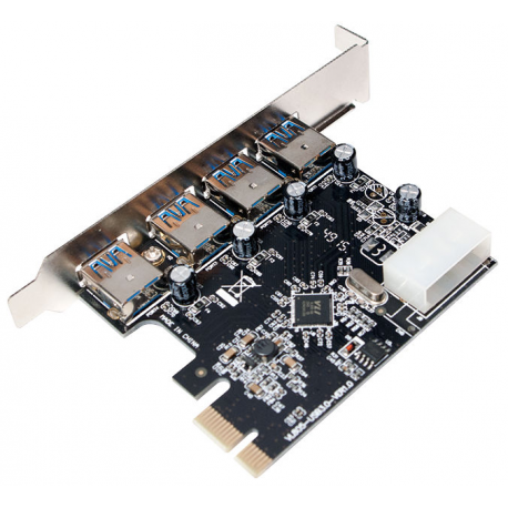 Logilink PCI-Express card, 4 x USB 3.0, VIA chipset