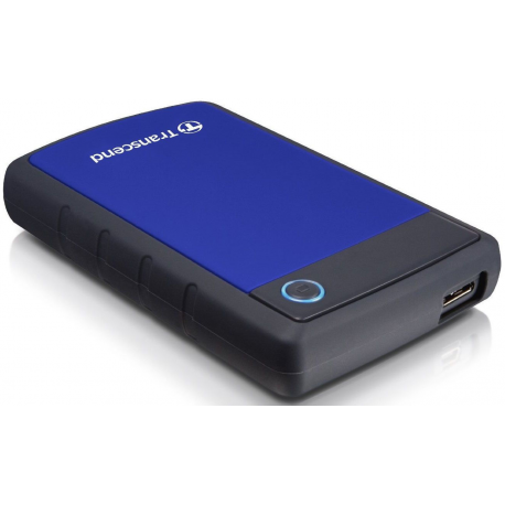 Transcend StoreJet 25H3B - Hard drive - 2 TB - external (portable) - 2.5" - USB 3.0 - 2