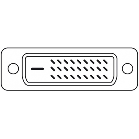 ASSMANN - DVI cable - dual link - DVI-D (M) to DVI-D (M) - 2 m - molded - black - 1