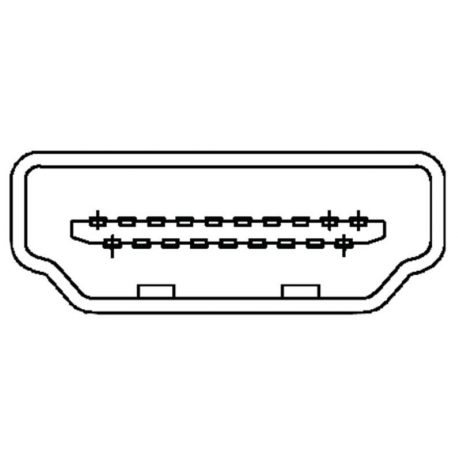 ASSMANN HDMI High Speed - HDMI extension cable with Ethernet - HDMI female to HDMI male - 5 m - triple shielded - black - 2