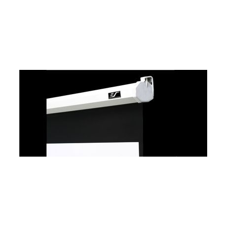 Elite Screens M100XWH Manual Pull Down Screen 100&#39;&#39; 16:9 / Diagonal 254cm, W 221.5cm x H 124.7cm / White case / Dual wal