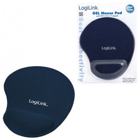 LogiLink - Mouse pad - blue - 1