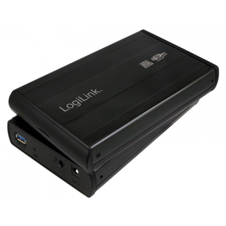 LogiLink Enclosure 3,5 Inch S-SATA HDD USB 3.0 Alu - Storage enclosure - 3.5" - SATA 3Gb / s - USB 3.0 - 1