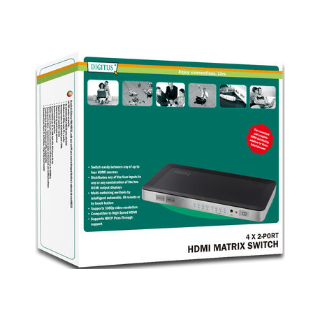 DIGITUS HDMI MATRIX SWITCH