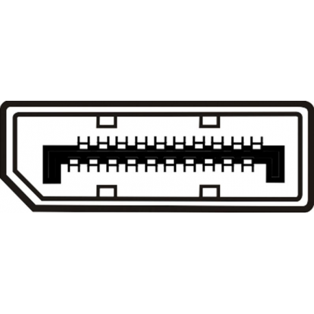 ASSMANN DisplayPort Adapter - Adapter - DisplayPort male to HDMI female - 15 cm - double shielded - black - 4