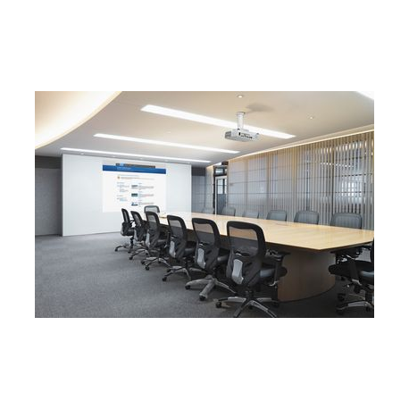 Neomounts by Newstar BEAMER-C80 - Bracket - for projector (full-motion) - white - ceiling mountable - 6