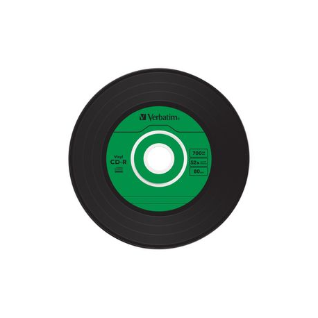 VERBATIM CD-R DATA VINYL-LOOK 10-PACK-JE